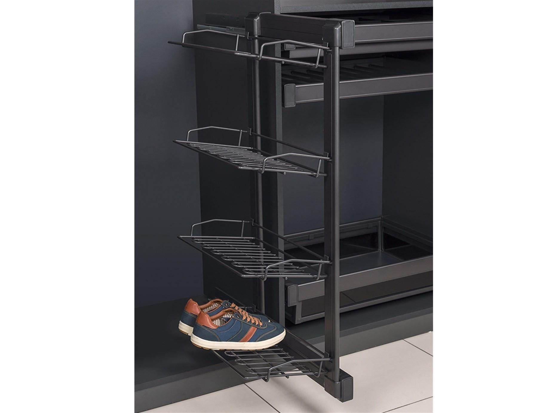 SHOE UNIT DRAWER 4 SHELF