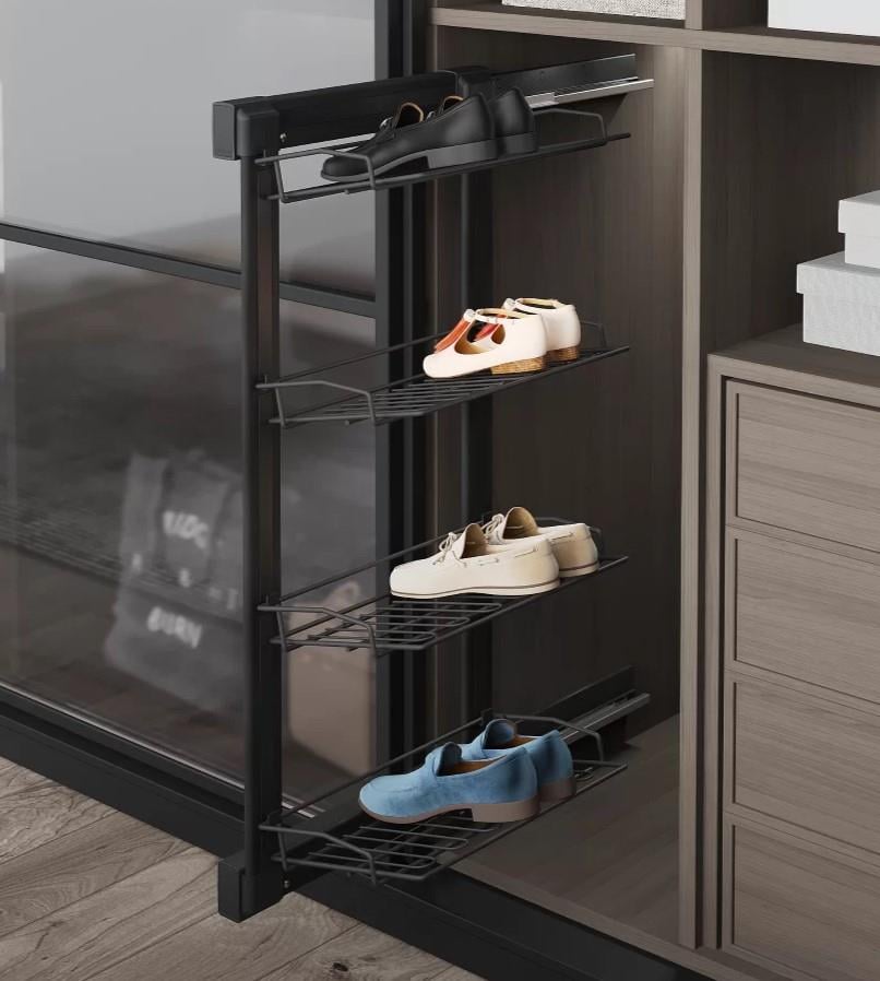 SHOE UNIT DRAWER 4 SHELF