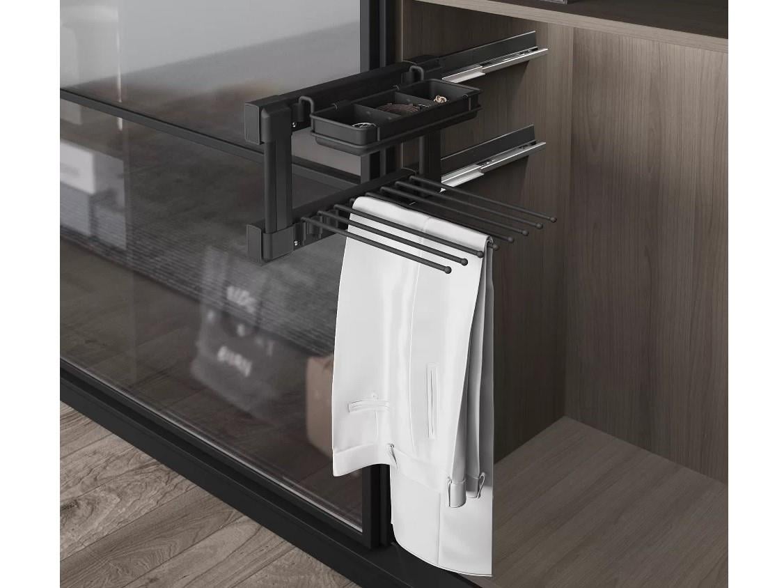 SIDE MOUNTED TROUSER RACK 40D