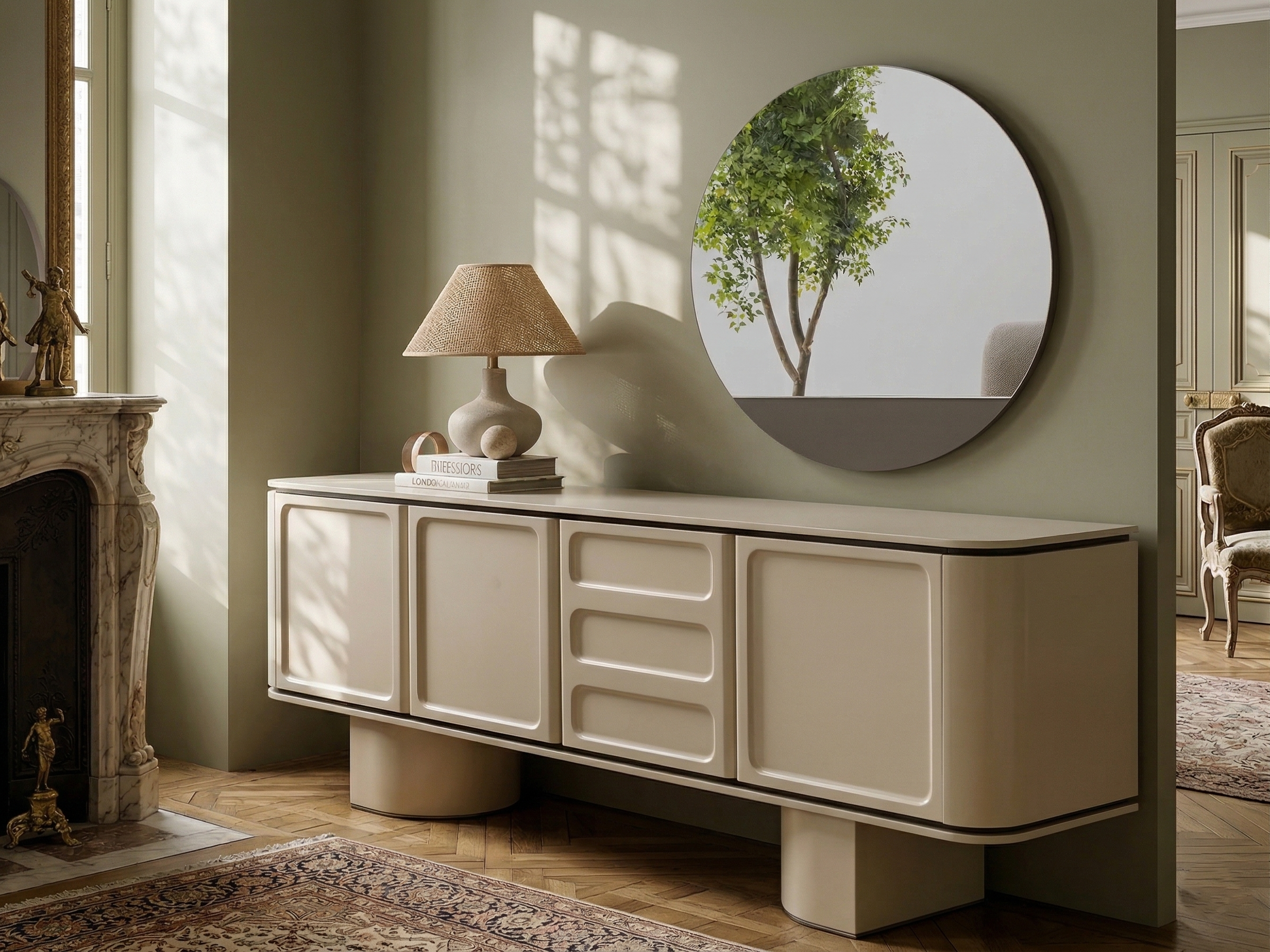 SOHO DINING CONSOLE & MIRROR