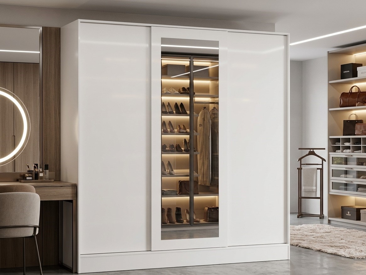 SPACE-X 240x240 SLIDING DOOR WARDROBE LIFT+TSR