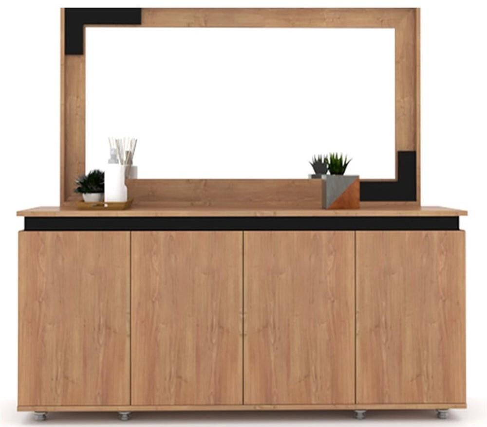 SPACE-X DINING CONSOLE & FRAME MIRROR