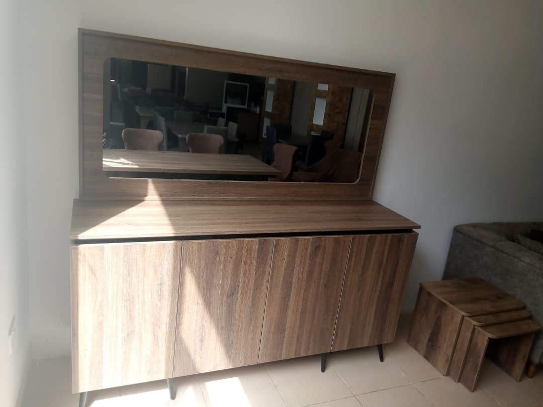 SPACE-X DINING CONSOLE & FRAME MIRROR