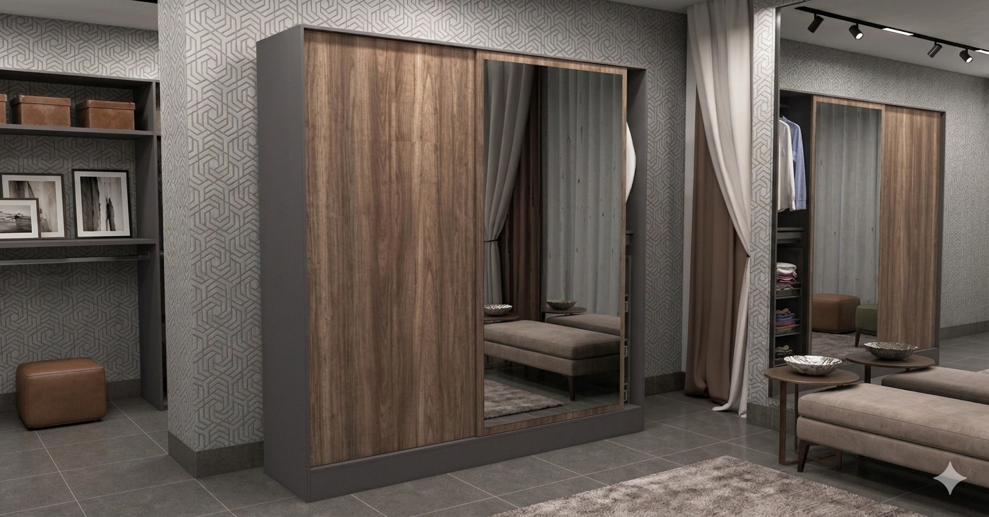 TEPE 240x240 SLIDING DOOR WARDROBE