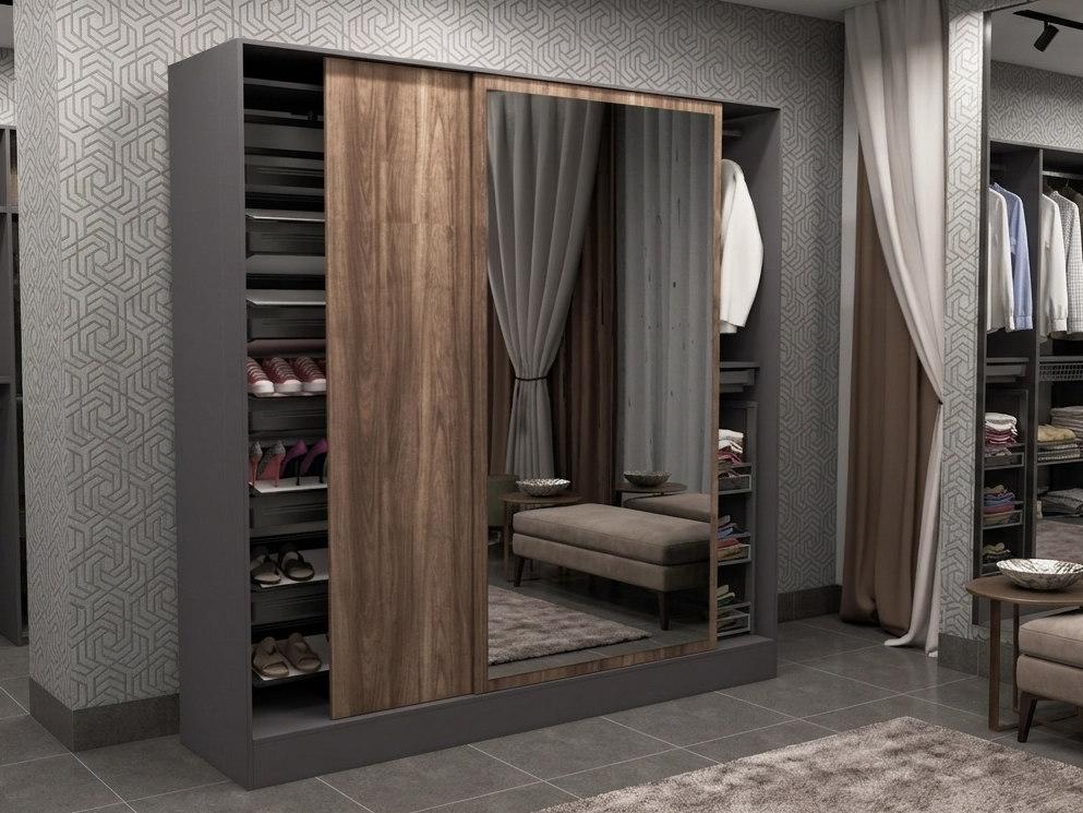 TEPE 240x240 SLIDING DOOR WARDROBE