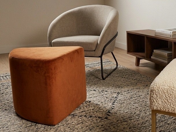 TRIANGULAR POUF