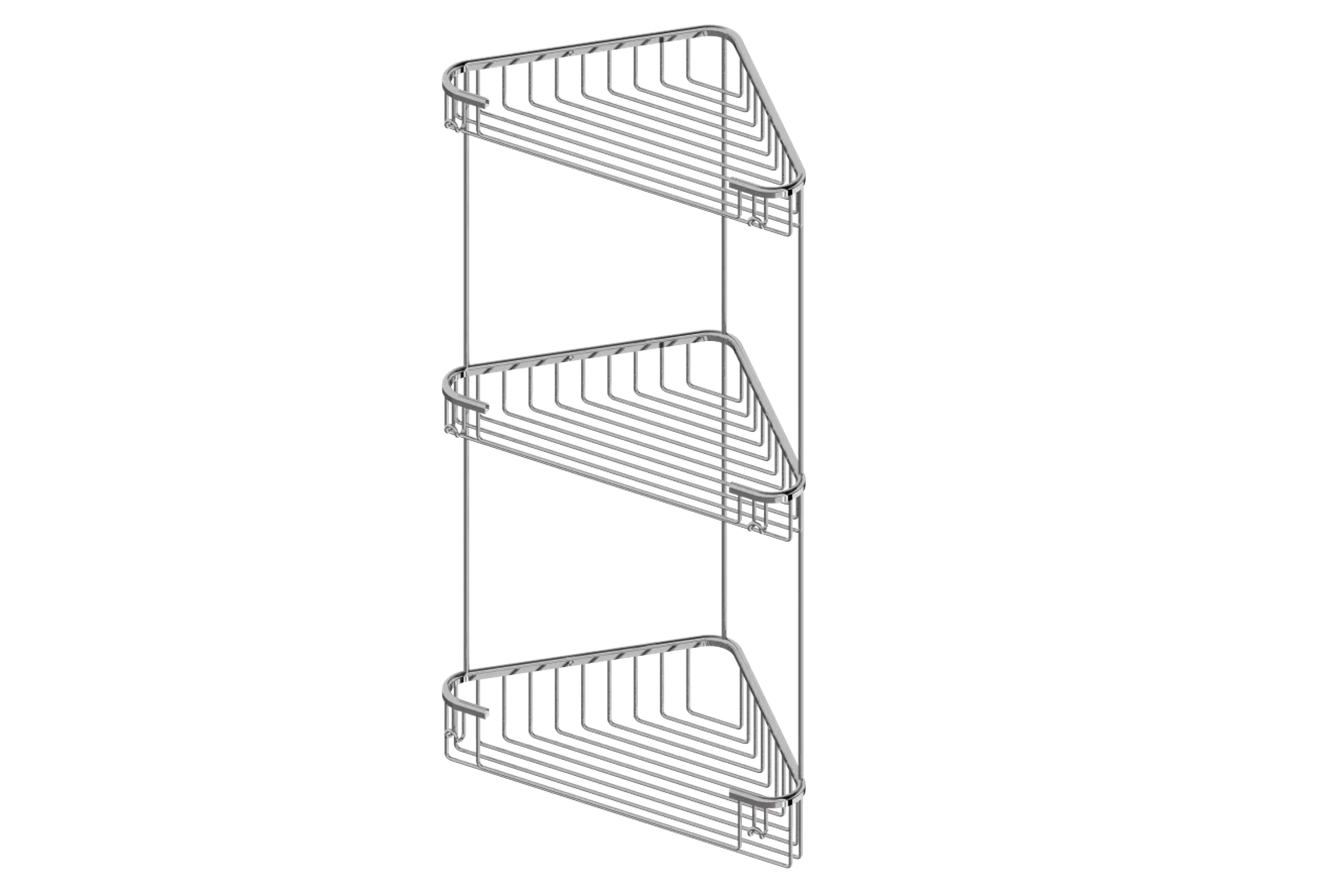 TRIPLE OPEN-EDGE SPONGE HOLDER