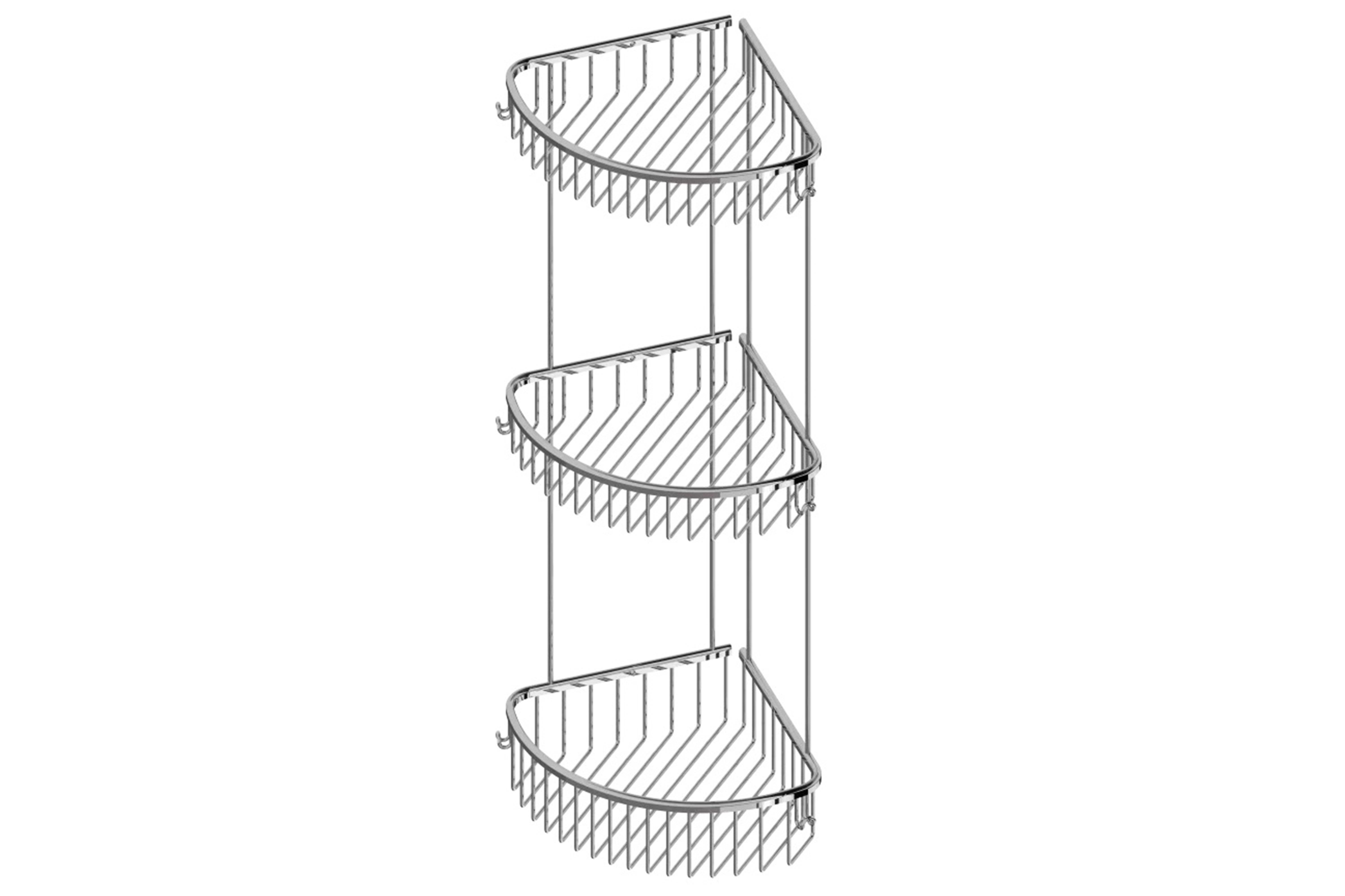 TRIPLE OVAL-EDGE SPONGE HOLDER