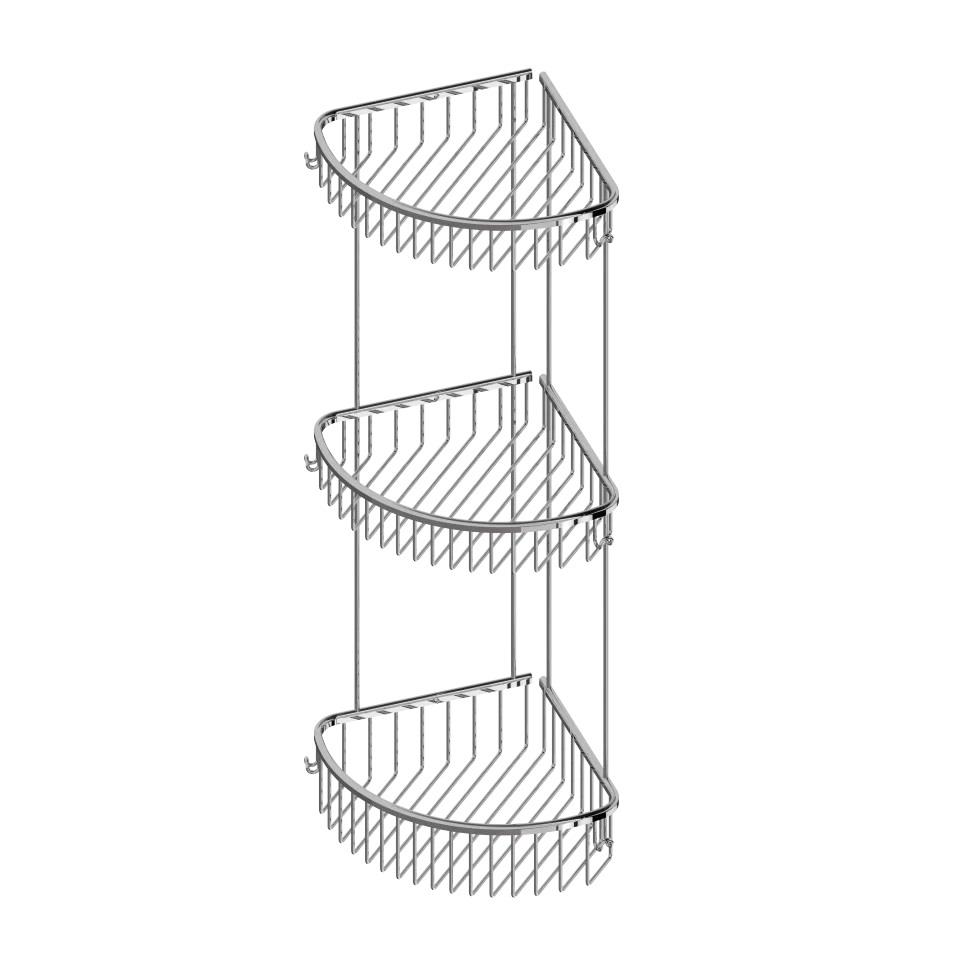 TRIPLE OVAL-EDGE SPONGE HOLDER