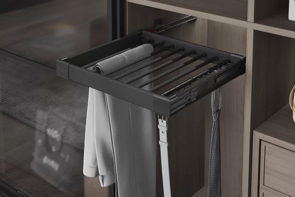 TROUSER TIE BELT RACK 80D S-6207A