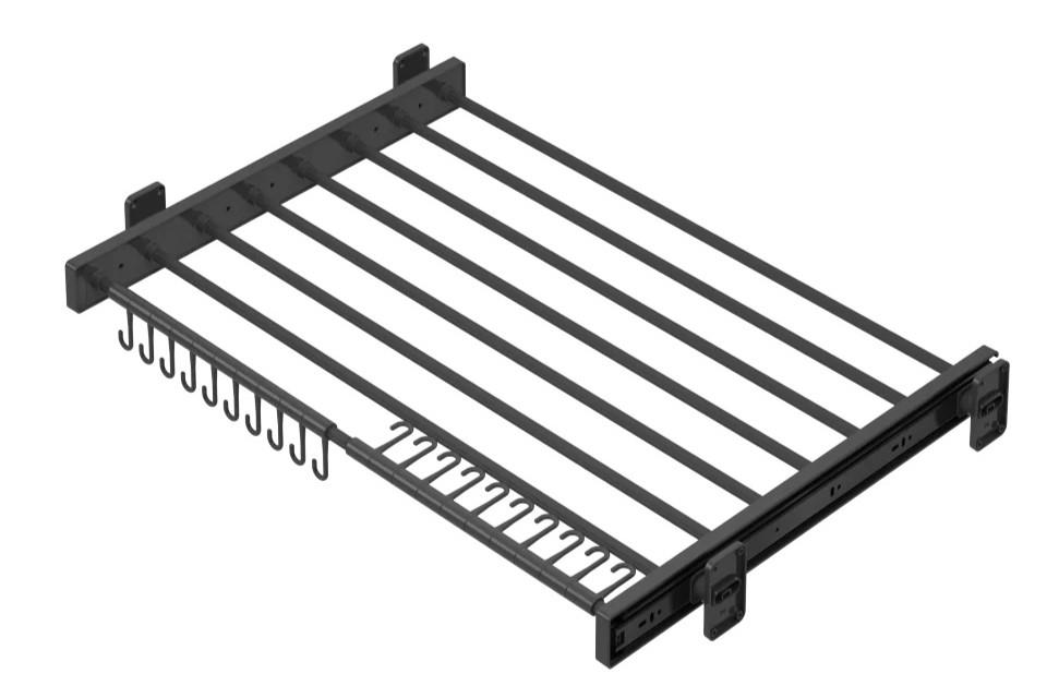 TROUSER TIE BELT RACK 80D S-6307A