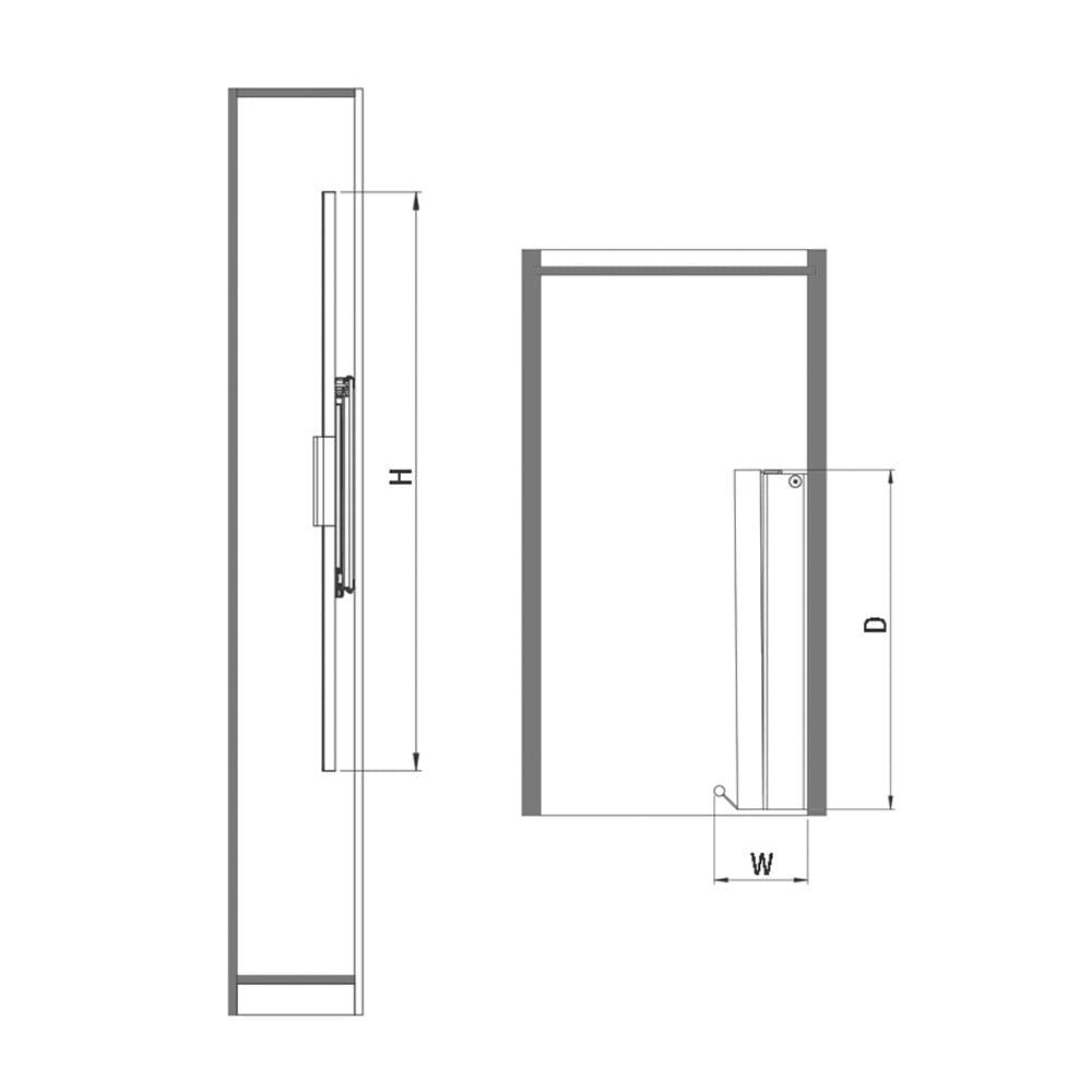 TURNING MIRROR MECHANISM S-6612A