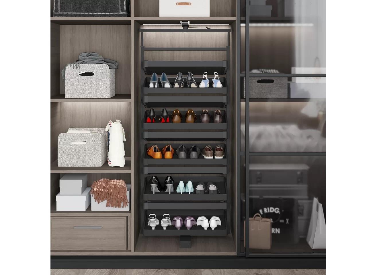 TURNING SHOE RACK