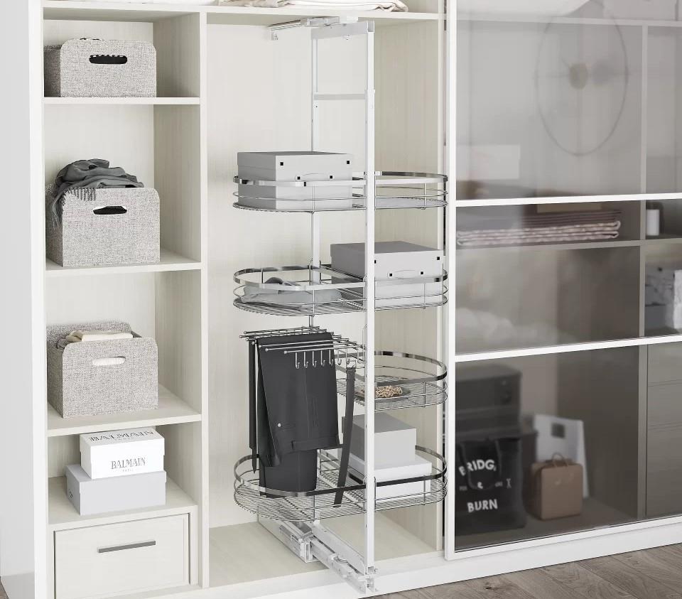 TURNING WARDROBE MECHANISM 200-215 90D S-6621C