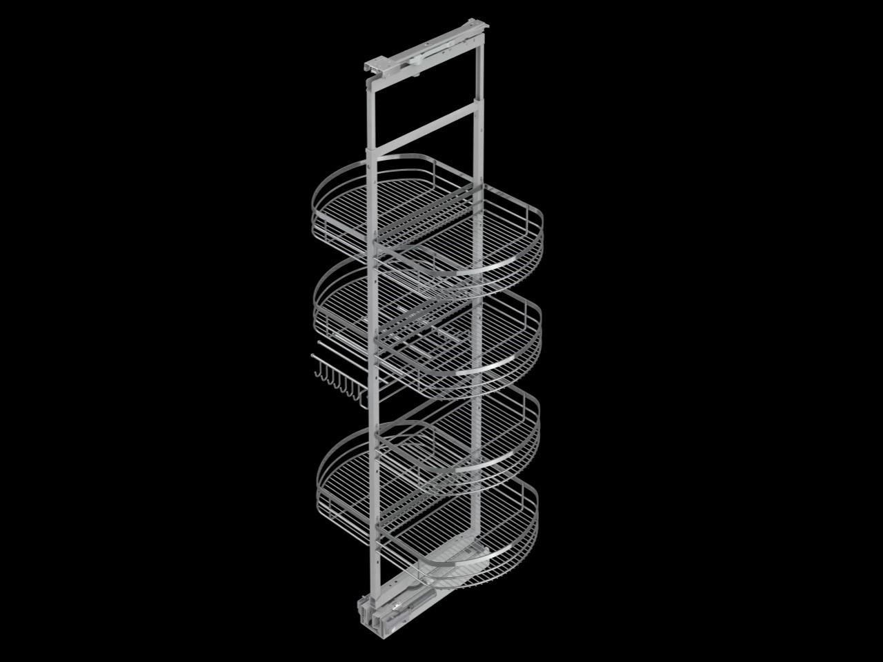 TURNING WARDROBE MECHANISM