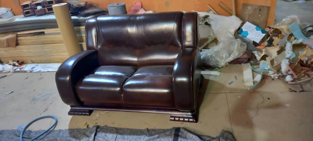 TWO SEATER FOAM -FABRIC UPHOLSTERY