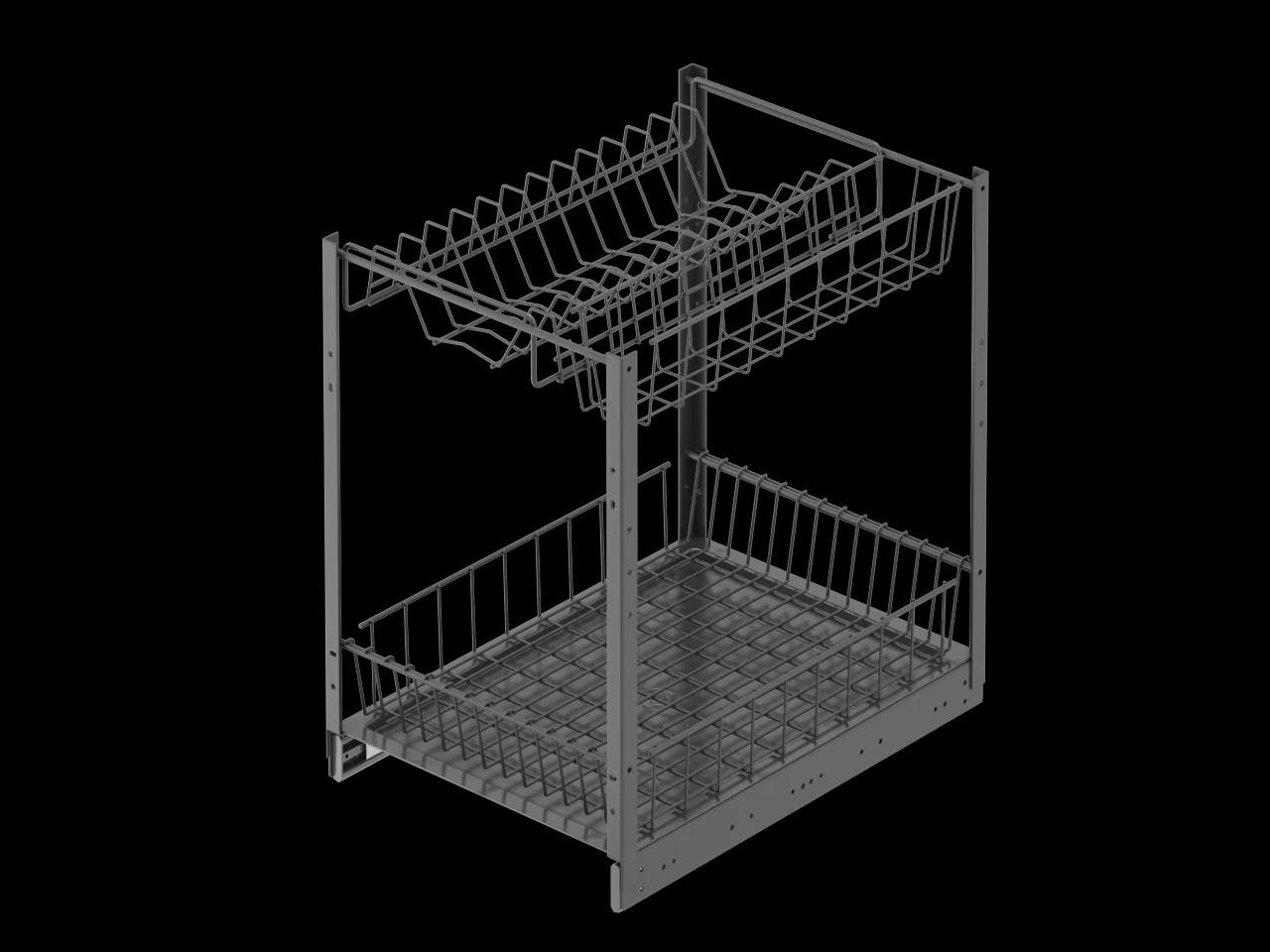 UNDER-WORKBENCH UNIT PLATE DIVISION 60D S-2167A