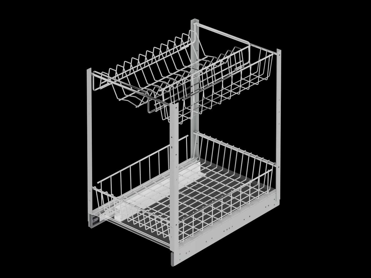 UNDER-WORKBENCH UNIT PLATE DIVISION 60D S-2167A