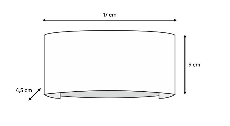 URANUS WALL BRACKET BLACK LED LIGHT