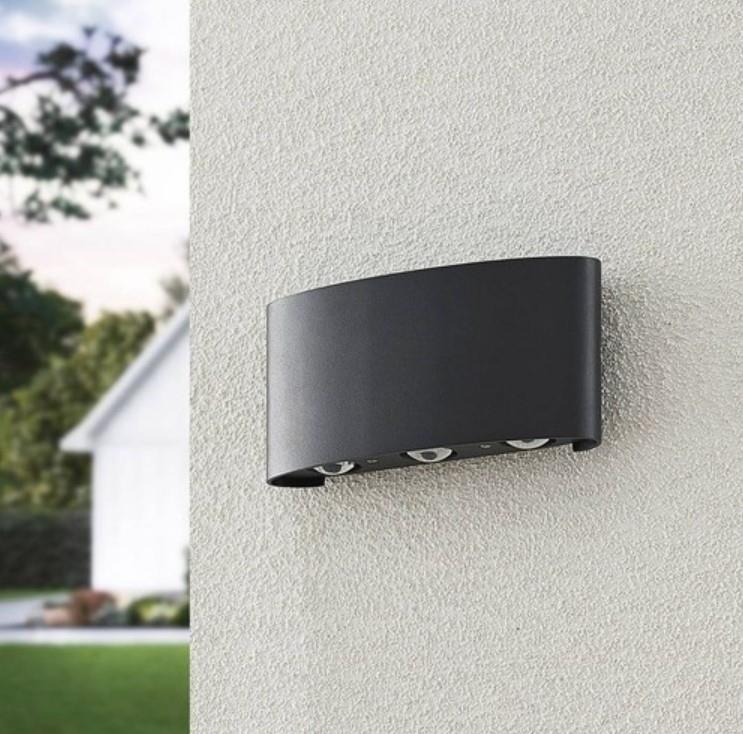 URANUS WALL BRACKET BLACK LED LIGHT