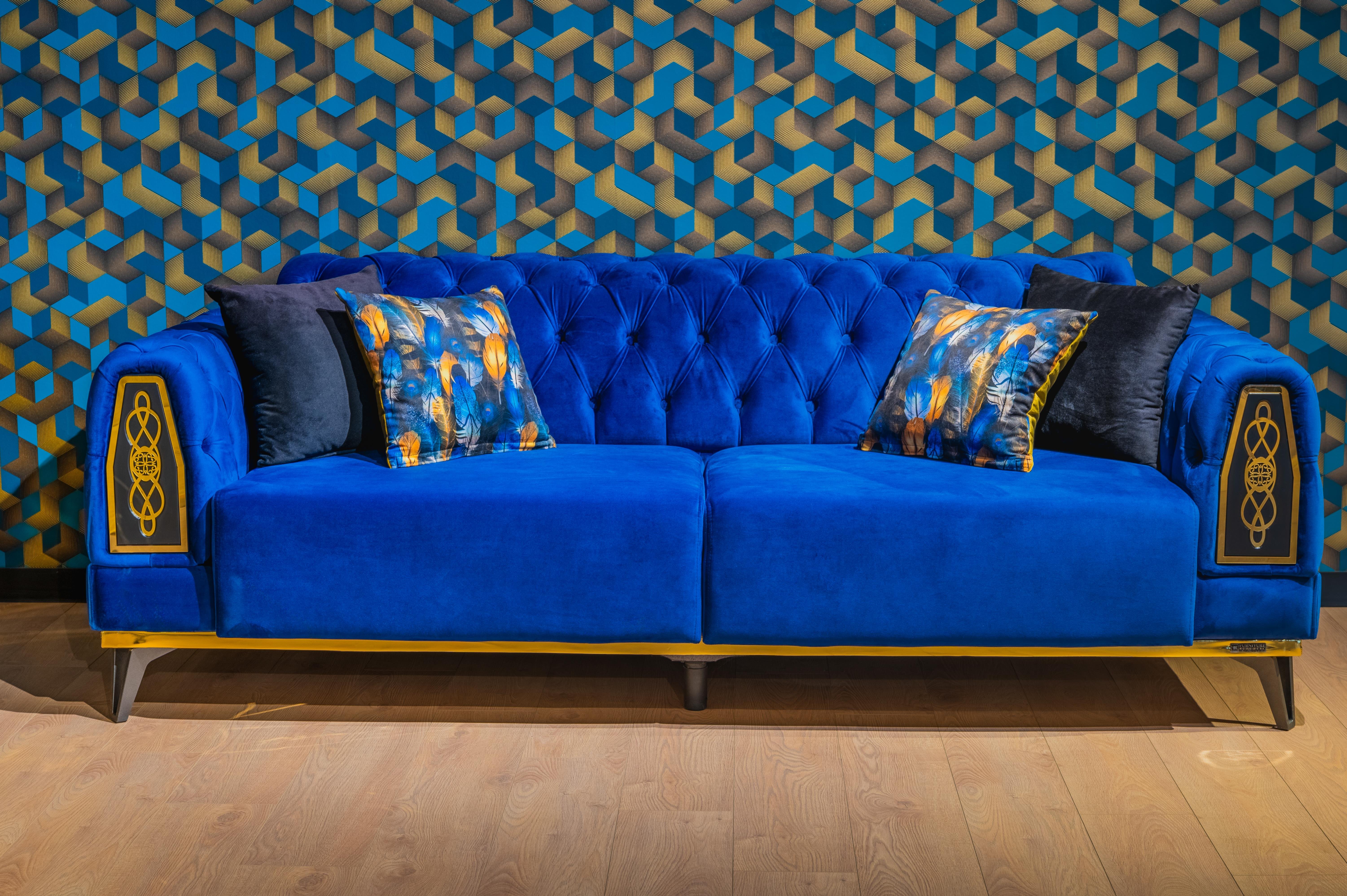 VALDESS SEVEN SEATER SOFA SET - BABY FACE