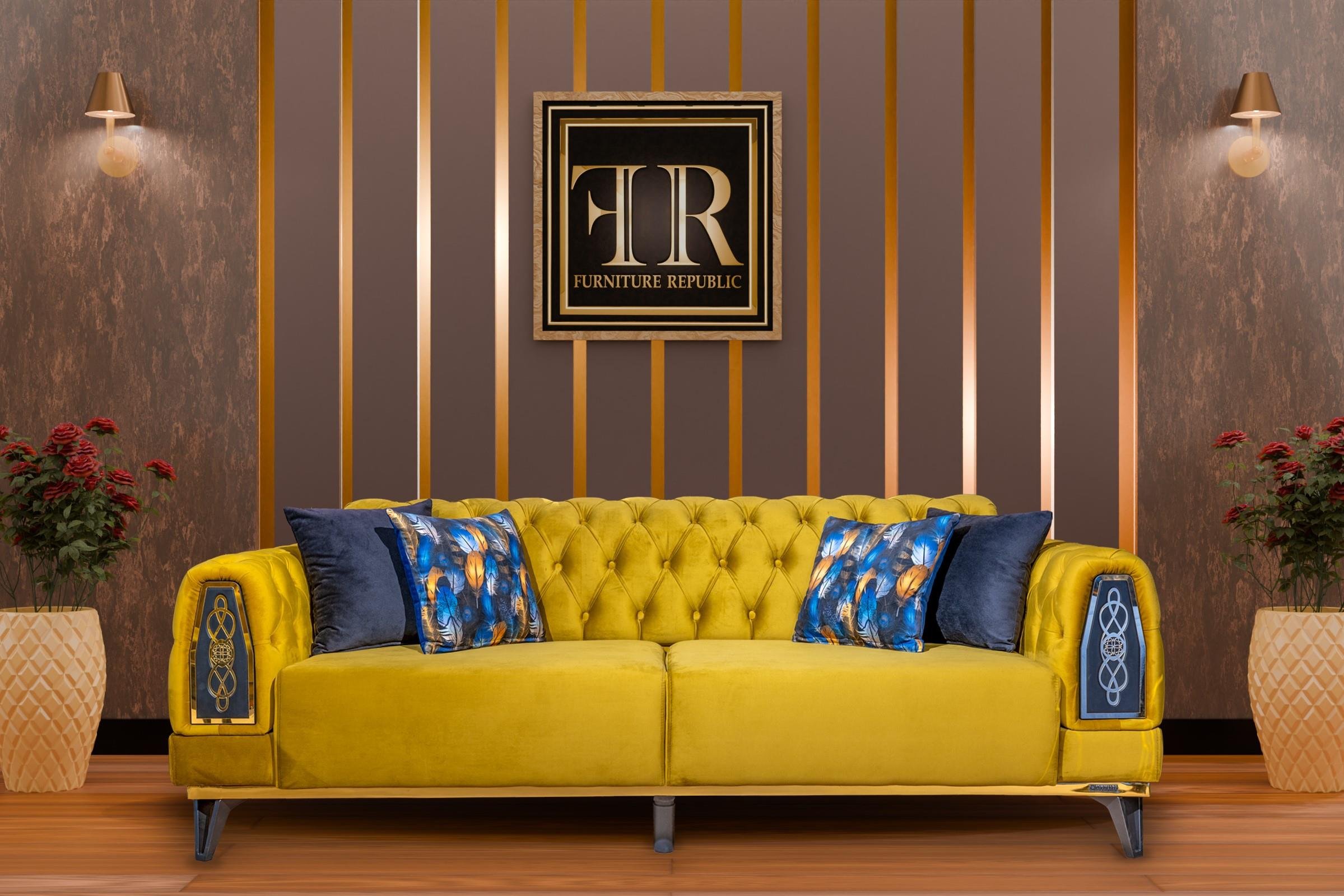 VALDESS SOFA SET - BABY FACE