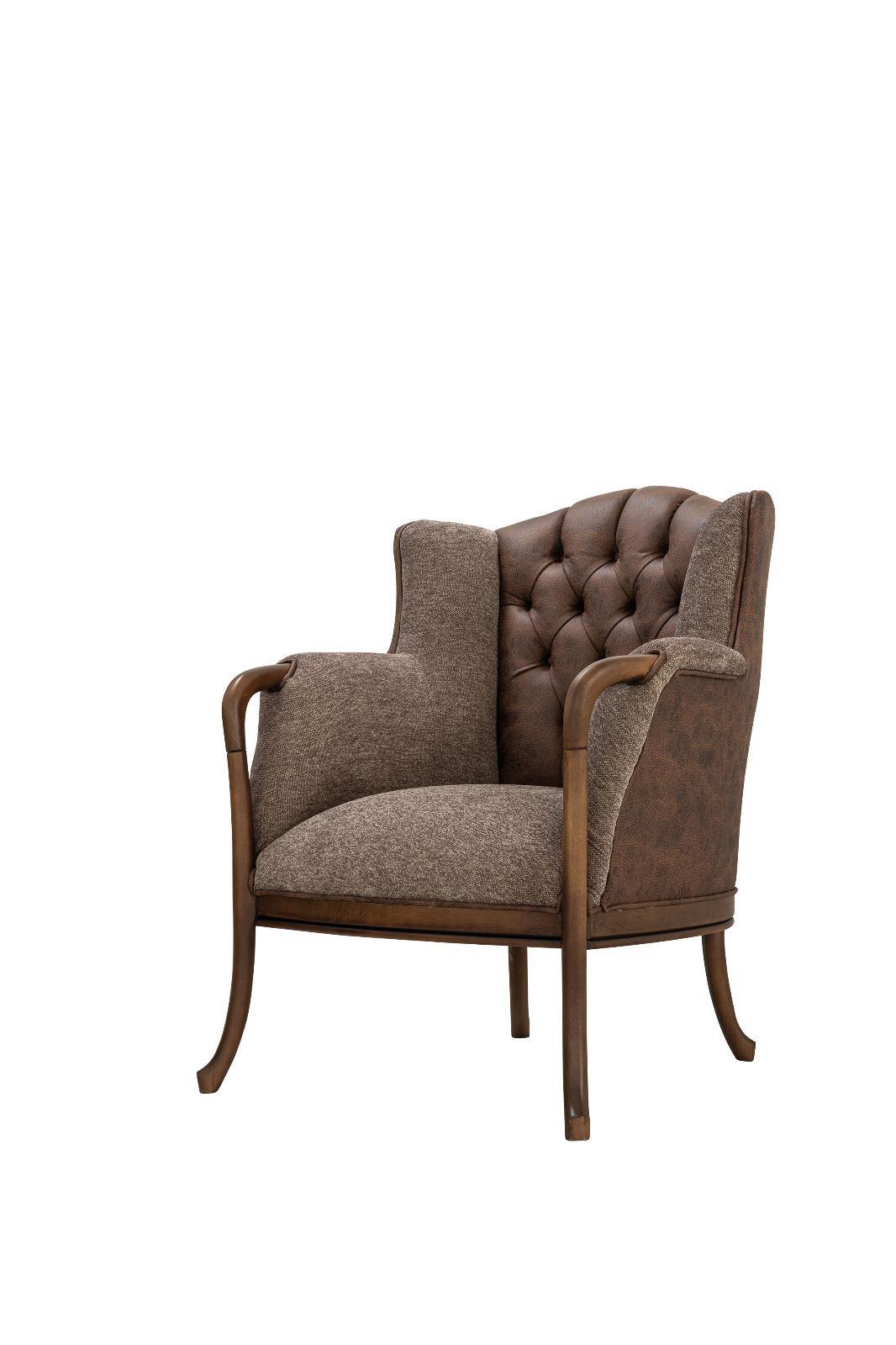 VERA SOFA SET & CENTER TABLE - SIDE STOOLS