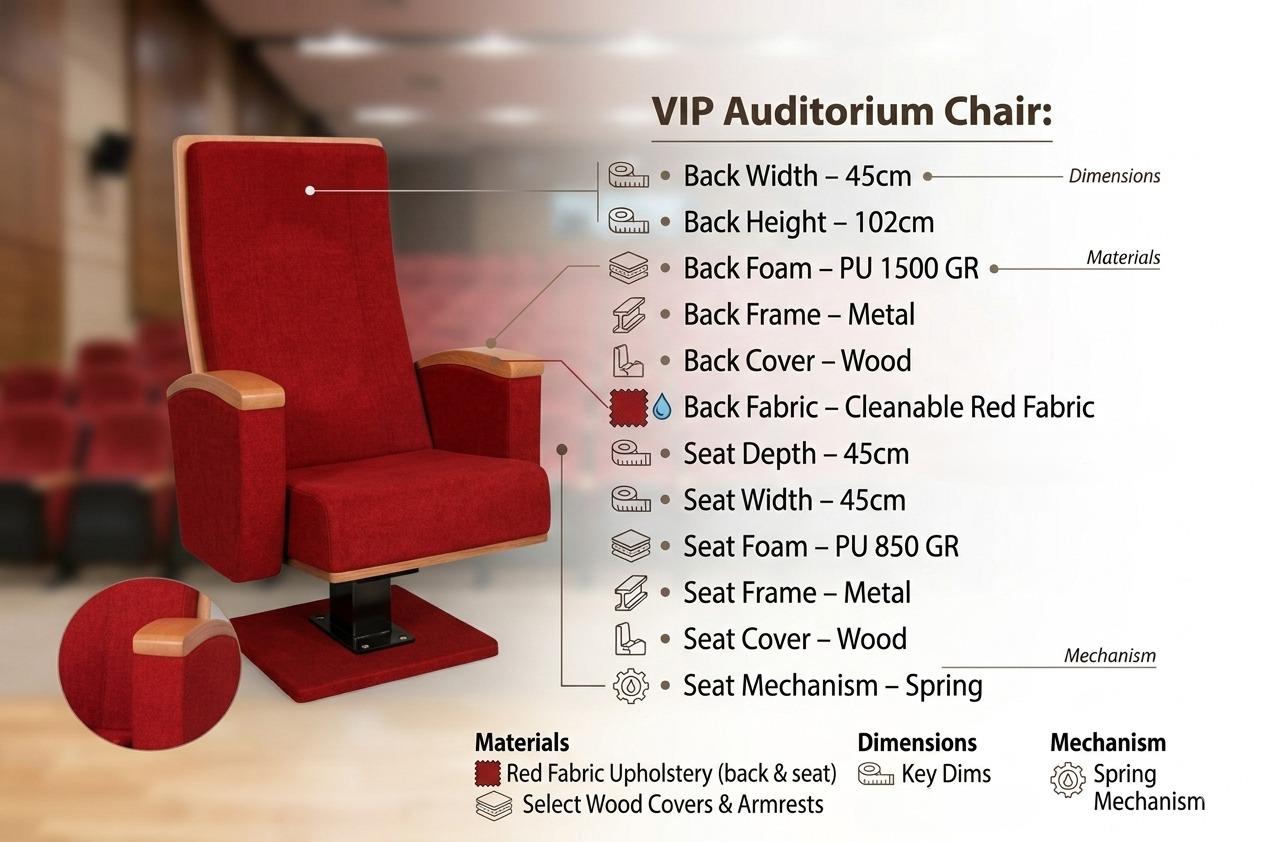 VIP AUDITORIUM CHAIR