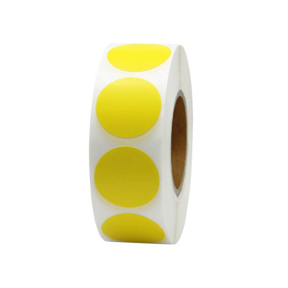 50 mm Sarı Çap Sticker 1000 Adet