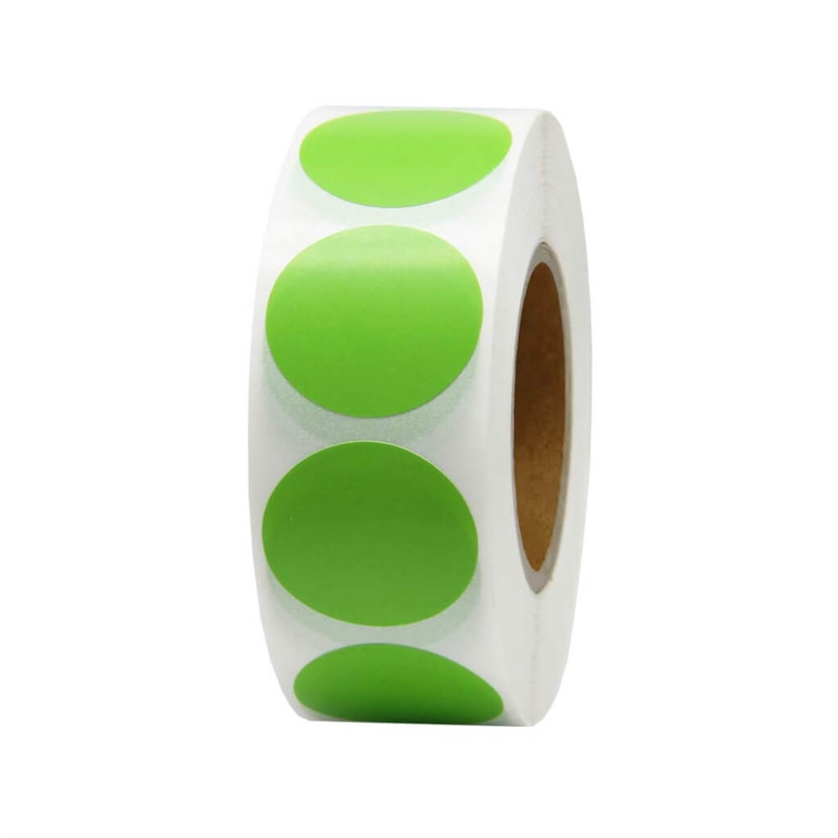 50 mm Yeşil Çap Sticker 1000 Adet