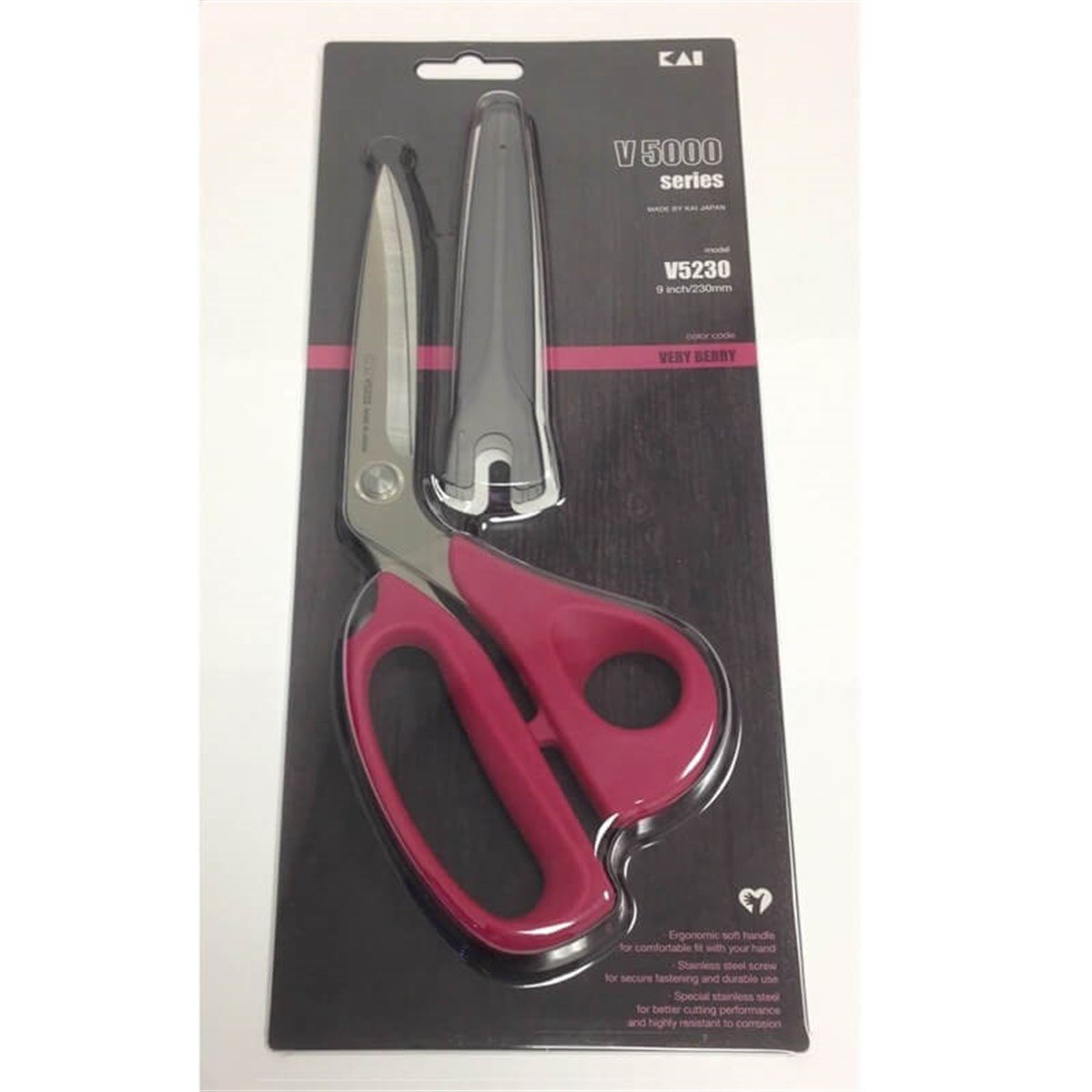 9 No Eğik Saplı Makas 23cm / V5230
