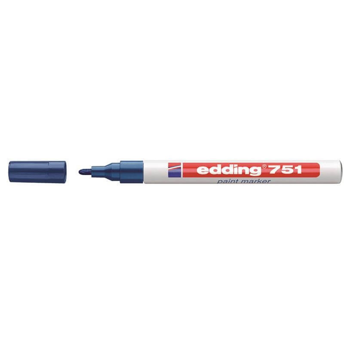 Edding 751-03 Mavi Marker Kalemleri