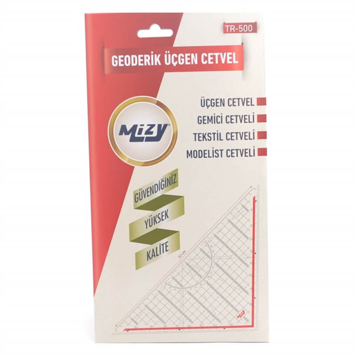 Geoderik Üçgen Cetvel / TR-500