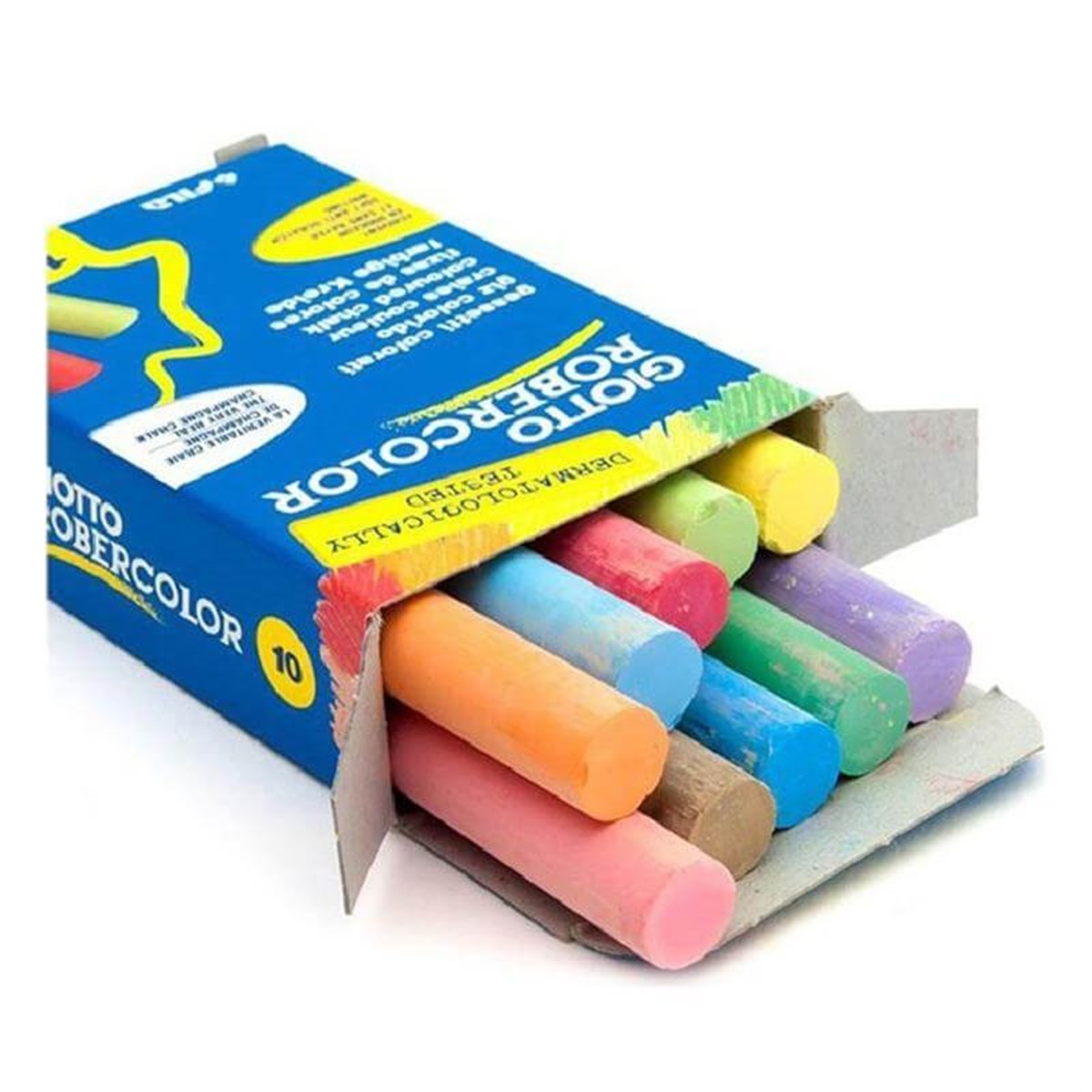 Robercolor Renkli Tebeşir 10 Lu 538900