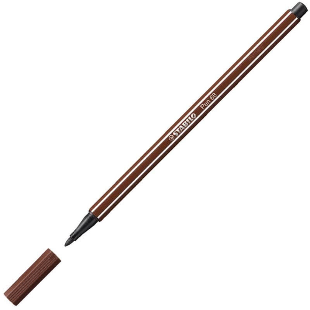 Stabilo Point 68/45 Kahverengi Keçeli Kalem