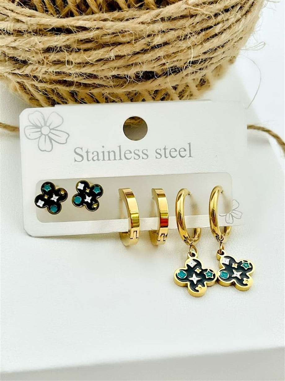 ÇELİK ÇOKLU SET KÜPE