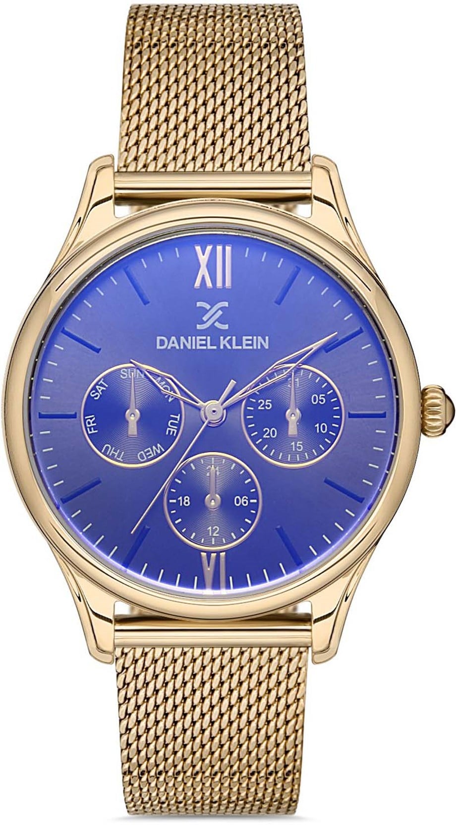 DANIEL KLEIN DK013394E-03 KADIN RENKLİ CAM KOL SAATİ