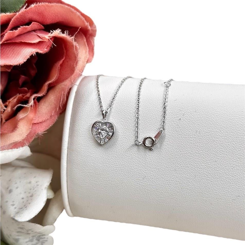 KALP MODEL GÜMÜŞ KOLYE