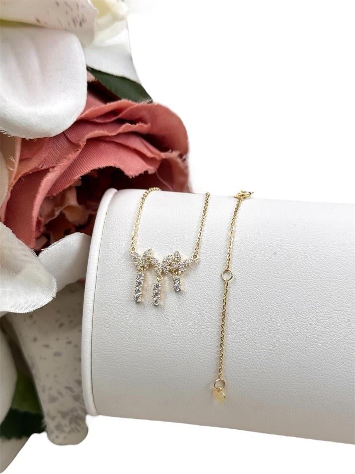 KELEBEK MODEL GÜMÜŞ KOLYE