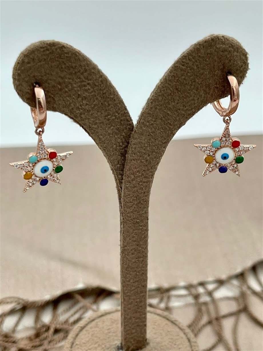 YILDIZ MODEL GÜMÜŞ KÜPE