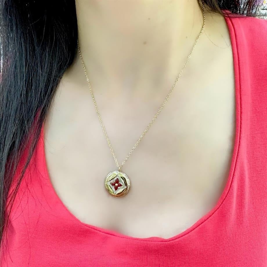 YONCA MODEL ÇELİK KOLYE