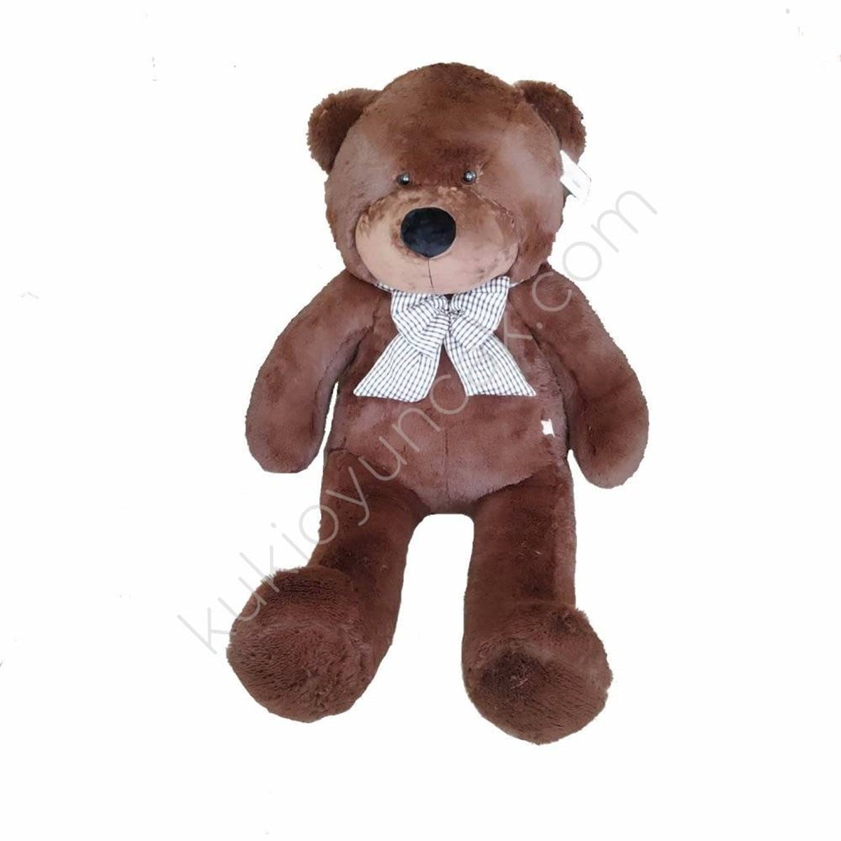 110cm Koyu Kahverengi Minnoş Peluş Ayı