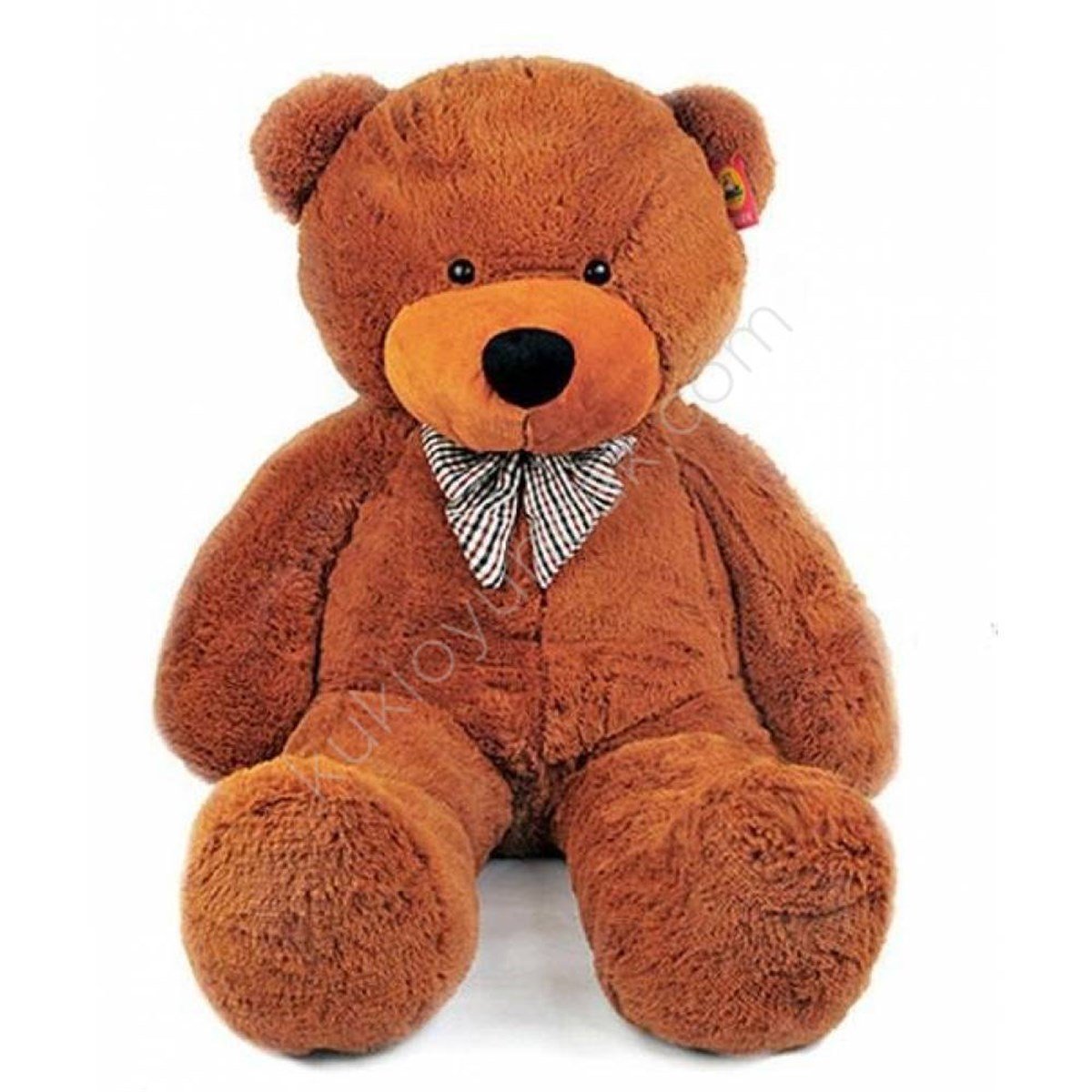 120cm Koyu Kahverengi Sevimli Peluş Ayı