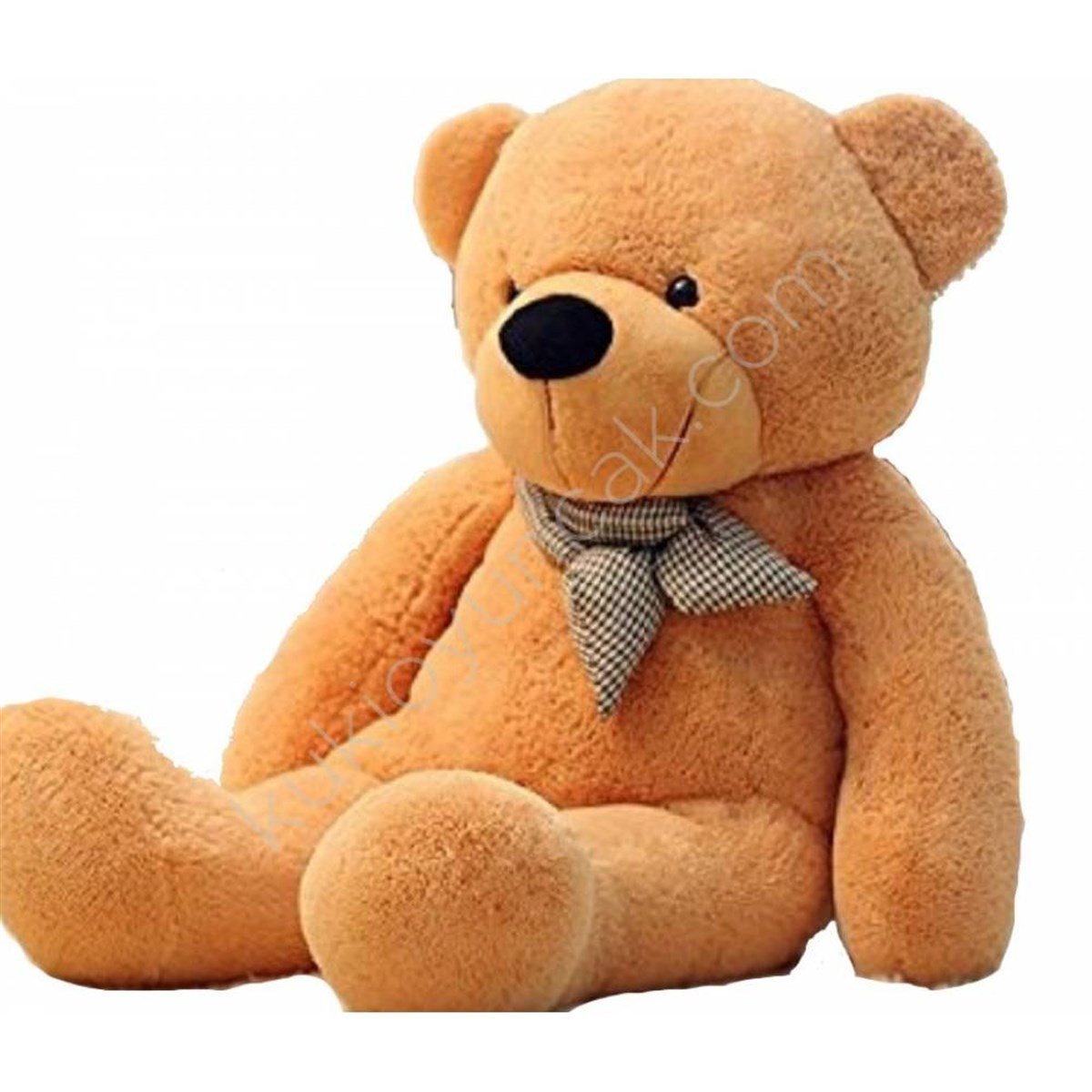 130cm Açık Kahverengi Ponçik Peluş Ayı