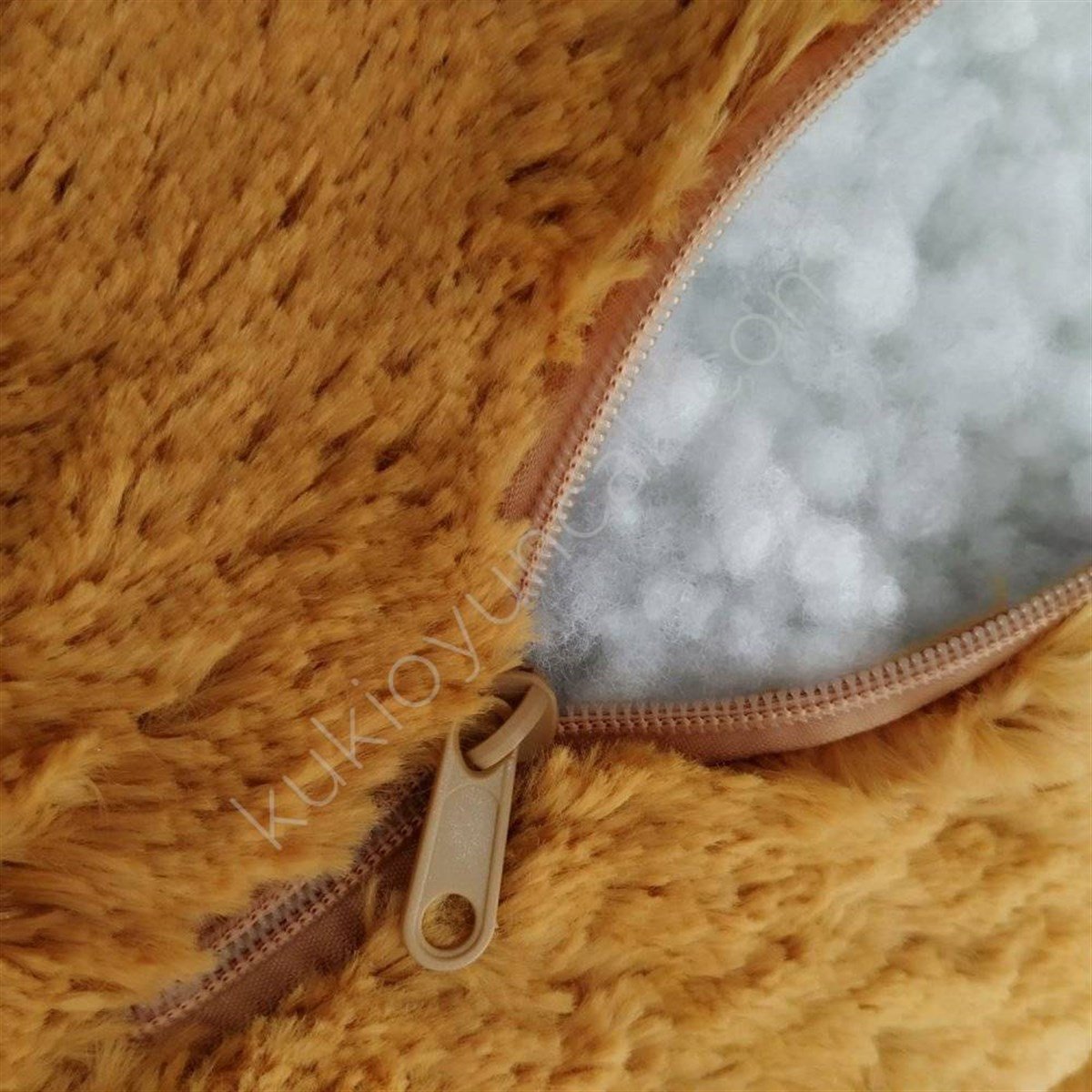 130cm Açık Kahverengi Ponçik Peluş Ayı