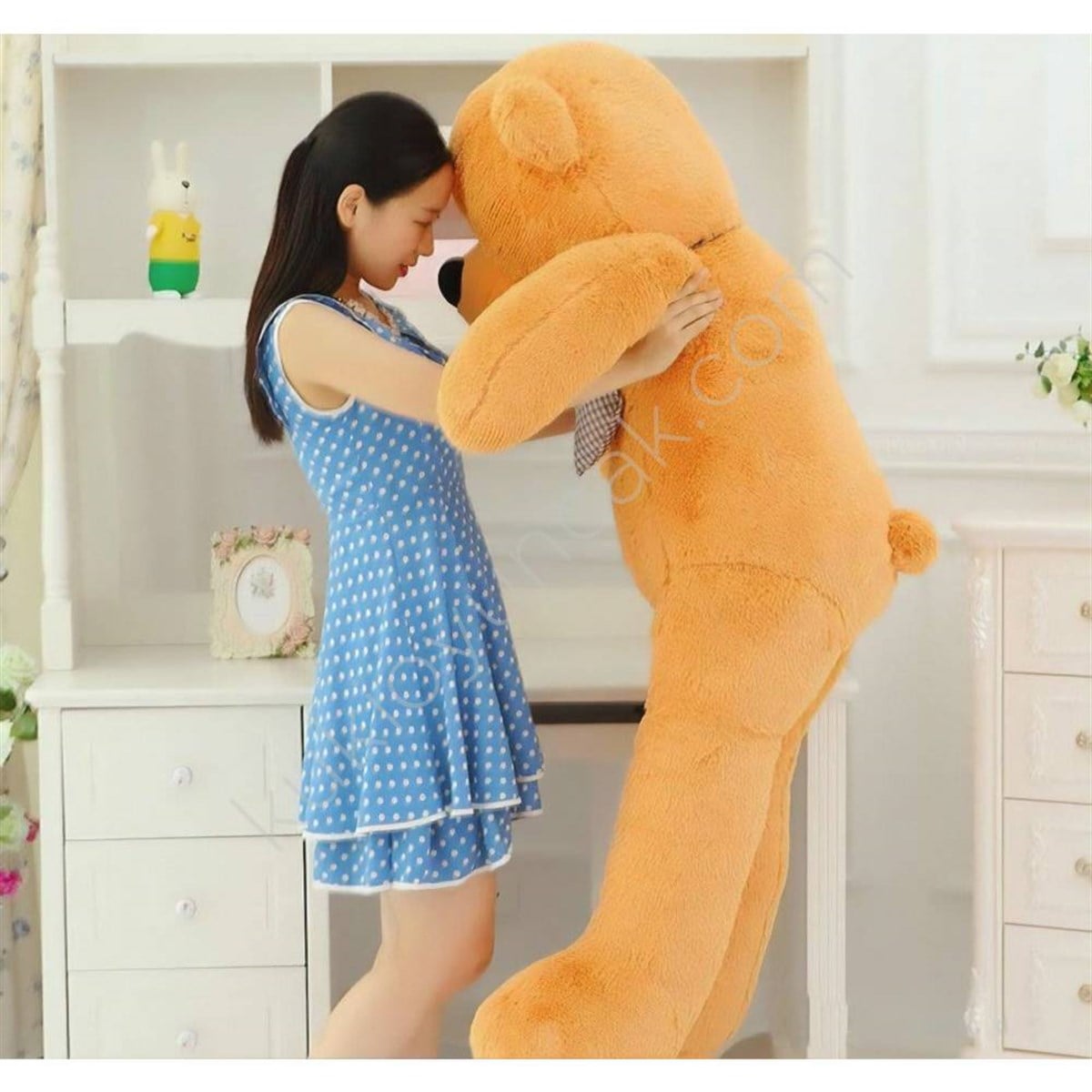 140cm Açık Kahverengi Peluş Ayı