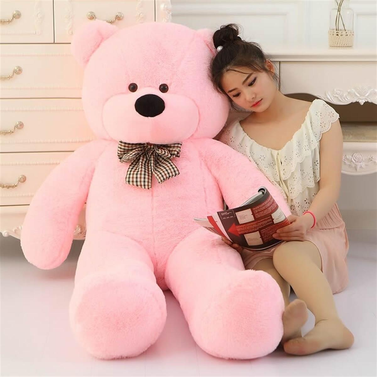 160cm Pembe Büyük Peluş Ayı