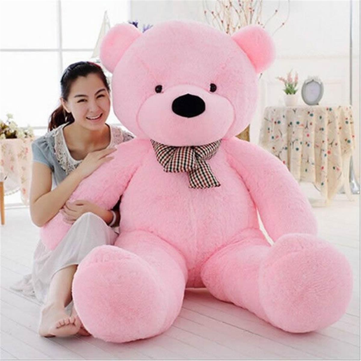 160cm Pembe Büyük Peluş Ayı