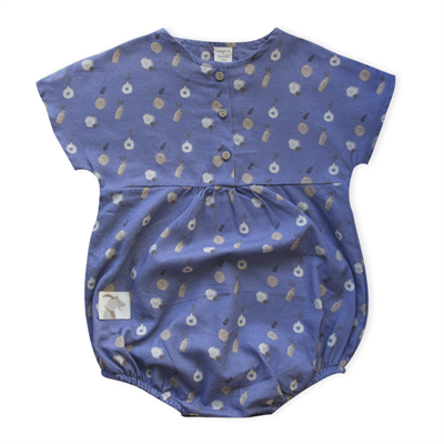 Auntie Me Organik Blue Ice 'Plant Ceramics' Dokuma Balon Tulum