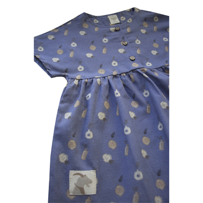 Auntie Me Organik Blue Ice 'Plant Ceramics' Elbise